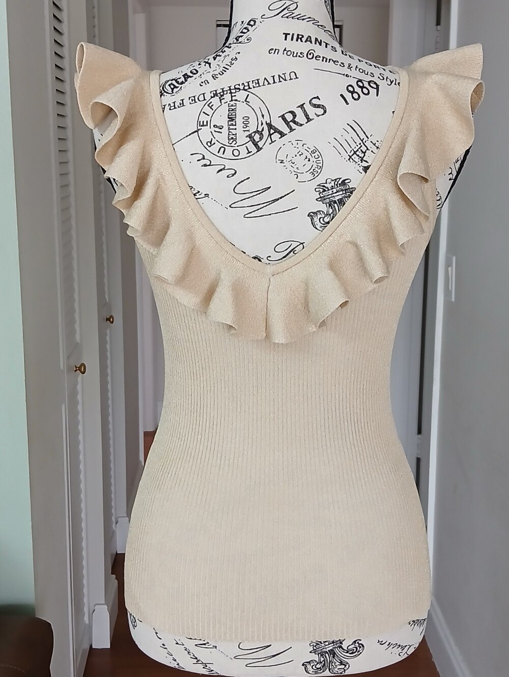 ZIMMERMANN INDRA METALLIC FRILL TOP - Picture 8 of 11